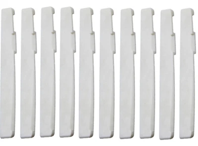 10x Bone Acoustic Guitar Saddle 72x3x9mm Luthier - image 1 of 4