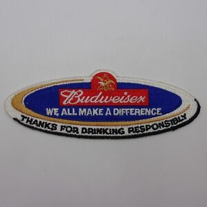 Budweiser Patch "We all make a difference" BEER