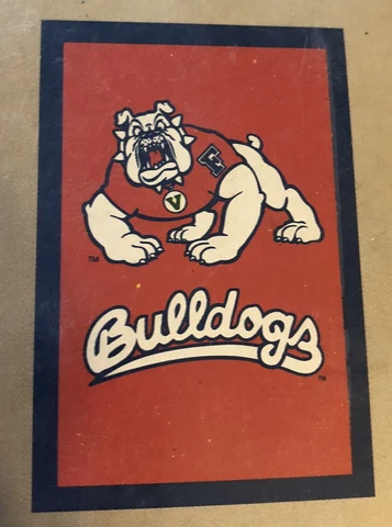 Fresno State University Collegiate Bulldogs Flag New 28" X 44" Vertical Logo Cover