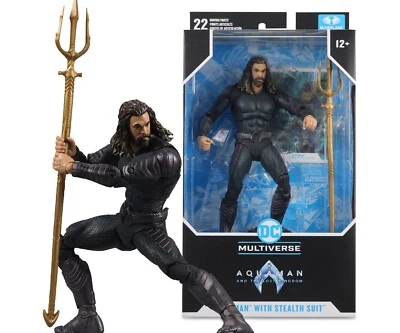 MCFARLANE TOYS Mc Farlane DC Multiverse Aquaman with Stealth Suit Collectable Figure toy