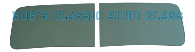 USA MADE 1938 1939 1940 1941 1942 Cadillac Fisher Fleetwood 2pc Windshield Glass - Image 1 of 4