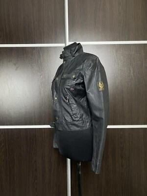 Chaqueta de motociclista Belstaff dorada negra talla 44  Foto 1 de 4