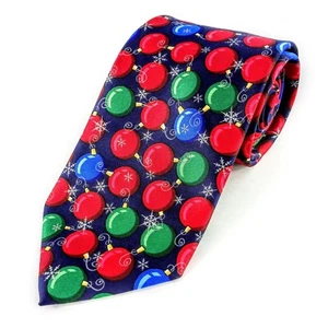 Corbata Hallmark adorno de Navidad estampado 58 pulgadas - Imagen 1 de 5