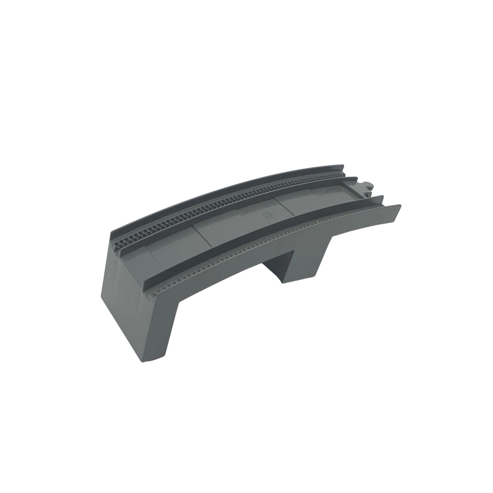 Lego® Duplo TRAIN Tracks GREY (DBG) Track Bridge Middle Section, Half Arch - Image 1 of 1
