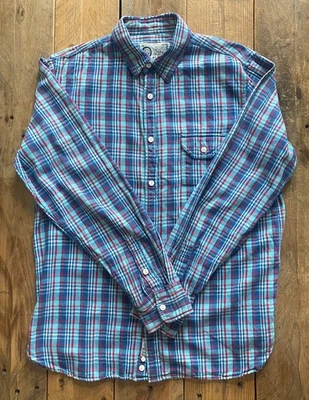 Penfield Trailwear Check Shirt - Blue & Red - Medium - Cotton - Image 1 of 4
