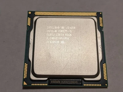 Procesador Intel Core i5-650 3,2 GHz de doble núcleo (SLBTJ) LGA 1156 Foto 1 de 4