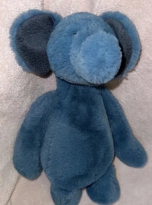 Juguete de peluche azul Ebba Aurora elefante bebé juguete suave Lovey floppy 13 pulgadas Foto 1 de 4