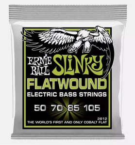 Genuine Ernie Ball Slinky flatwound electric bass strings 50/70/85/105 - Picture 1 of 1