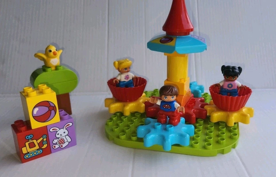 Lego Duplo: My First Carousel (10845) Used Set/Complete/No Box or Manual/Retired - Image 1 of 1