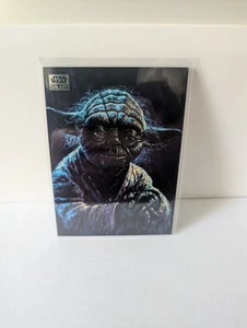 Yoda - 2024 Topps Chrome Star Wars Galaxy #92 - Picture 1 of 2