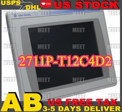 New Factory Sealed 2711P-T12C4D2 /A Panelview Plus 2711P-T12C4D2 - Image 1 of 4