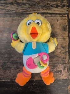 Playskool Baby Busy Big Bird #5407 Sesame Street Sensory Plush 1988 - Picture 1 of 6