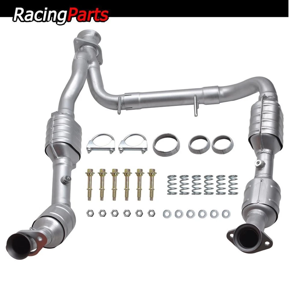 Juego convertidor catalítico para Ford Expedition 2003-04 5,4 L lado derecho y derecho Foto 1 de 4