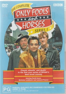 DVD Only Fools And Horses - Série completa 1 e 2 - 2 discos - Imagem 1 de 2