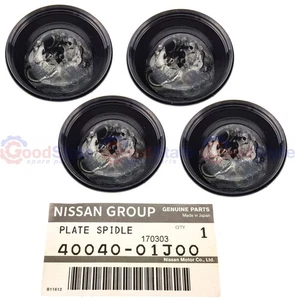 Genuine Nissan Patrol GQ Y60 GU Y61 Swivel Hub Grease Bearing Seal Cap Plates 4 - Picture 1 of 3