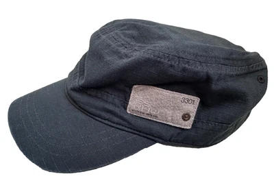 Gorra estilo trabajador del ejército G-STAR RAW - Ripstop de algodón negro - Usada en excelente estado Foto 1 de 4