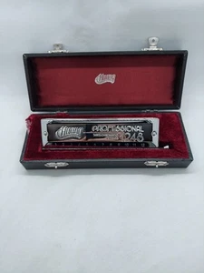 Armónica Huang Professional 3 octavas cromáticas 1248 vintage con caja original - Imagen 1 de 13