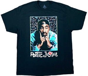 Tupac Shakur Poetic Justice Black t-shirt - NWT - Picture 1 of 3