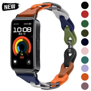 For HUAWEI Band 10 10 NFC 9 9 NFC 8 8 NFC Silicone Smart Watch Band Sports Strap - Picture 1 of 52