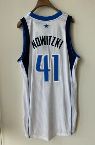 Dirk Nowitzki Dallas Mavericks 2011 NBA Champions Authentic Rev30 Jersey 2XL NEW Cover