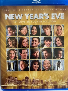 NEW YEAR'S EVE (2011) - BLURAY Garry Marshall Halle Berry Exc Cond! US All Regio - Picture 1 of 2