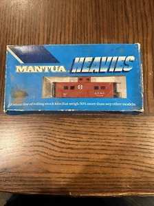 HO MANTUA HEAVIES KITS SANTA FE A.T.S.F. CABOOSE BOXCAR UNBUILT 726-01!! - Picture 1 of 3
