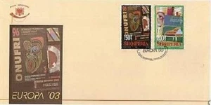 Albania 2003. EUROPA 2003 Poster Art. FDC Set MNH - Picture 1 of 1