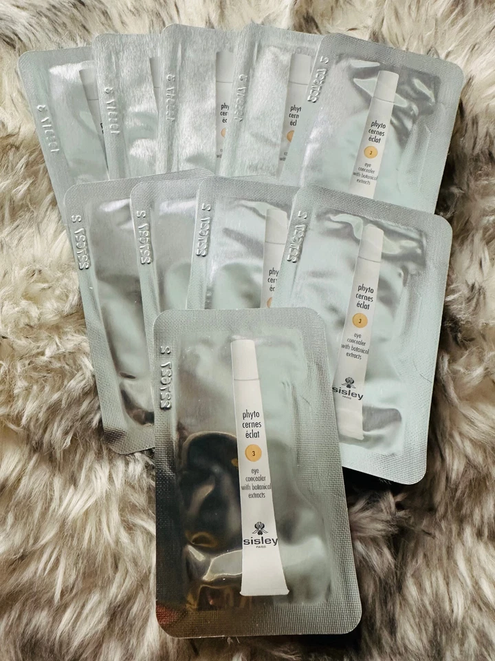 10 X Sisley PHYTO CERNES E'CLAT EYE CONCEALER Color 3.0 Each sample 0.5 = 5ml - Image 1 of 3