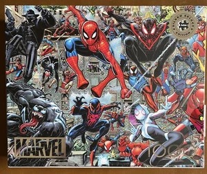 Buffalo Games - Marvel - Spider-Verse - 1000 Piece Puzzle Complete With Poster - Picture 1 of 23