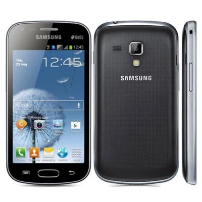 Samsung Galaxy Trend S Duos GT-S7572 Unlocked Android 3G , Dual Sim Black & Whit - Image 1 of 2