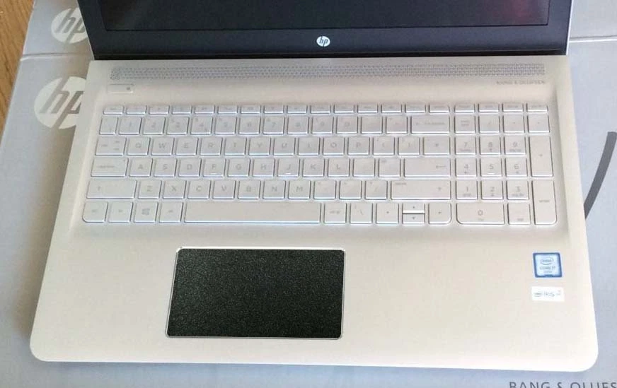 5-pack Matte black Trackpad Touchpad Decal Sticker Protector for HP 15 series - Image 1 of 4