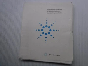 Agilent Technologies 8712ET/ES And 8714ET/ES RF Network Analyzers Manual - Picture 1 of 16