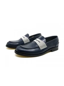 Channels men's shoe mod. 711111 Art. Blue/Ice Penny Loafer - Picture 1 of 4