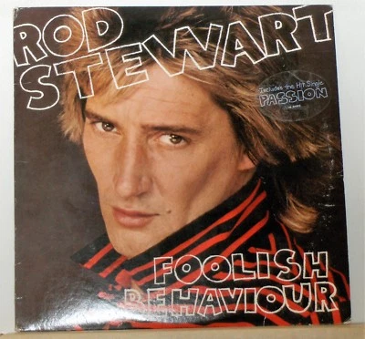 Rod Stewart ‎- Foolish Behaviour - 1980 Vinyl LP Record Album with Poster - Image 1 of 2