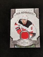2019-20 UPPER DECK UD ARTIFACTS WILL BUTCHER NR-WB NHL REMNANTS JERSEY