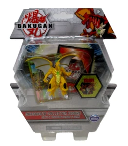 Bakugan Dragonoid Collector Figure with 2 Trading Cards & Coin (Gold) - Picture 1 of 2