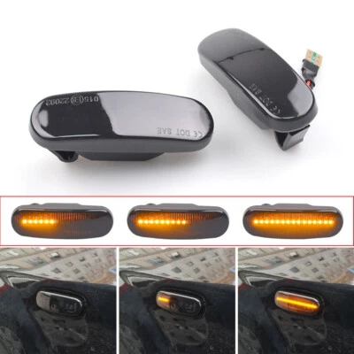 Luz intermitente marcador lateral para Fiat Panda MK2 MK3 2004 2005 2006 2007-2020 Foto 1 de 4