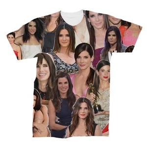 Sandra Bullock Collage T-Shirt - Picture 1 of 2