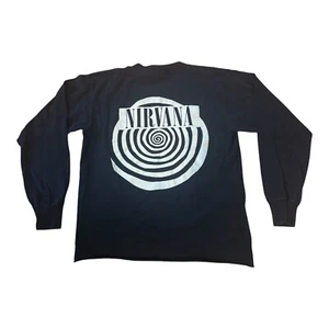 Rare Vintage 1991 Nirvana Kurt Cobain Nevermind Concert Tour T-Shirt - Picture 1 of 6