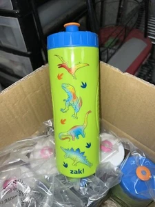 Zak! Pull Top Kids 25 Fl Oz Dinosaur Water Bottle (T40) - Picture 1 of 2