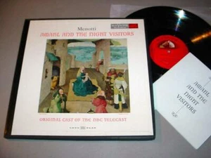 AMAHL AND NIGHT VISITORS LP BOX & BOOK NBC-TV - RCA Victor LM-1701 - Imagen 1 de 2