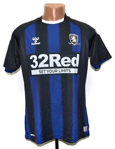 MIDDLESBROUGH ENGLAND 2020/2021 AWAY FOOTBALL SHIRT HUMMEL SIZE M - Picture 1 of 6