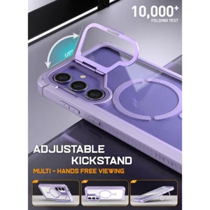 Funda para Galaxy S24 Plus [Funciona con identificación de huellas dactilares] Cubierta a prueba de golpes púrpura - Imagen 1 de 6