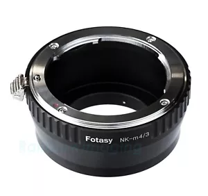 Nikon F lens to Micro 4/3 M43 Adapter for Panasonic G3 G5 G7 GH3 GH4 GF6 GF7 GF8 - Picture 1 of 6