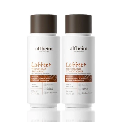 Alfheim Coffee Thickening Biotin Shampoo and Conditioner Set for Thin Fine Hair - Image 1 of 4