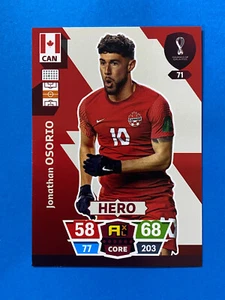 Panini Adrenalyn World Cup Qatar 2022 No. 71 Jonathan Osorio (Canada) ⚪🔴 - Bild 1 von 1