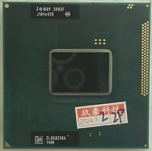 Intel Core i7-2620M 2.7 GHz Socket G2 2 cores 4 threads SR03F CPU Processor 4 MB - Picture 1 of 4
