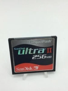 Sandisk Ultra II CF 256mb Type I Compact Flash Card (SDCFH-256-901) - Picture 1 of 3
