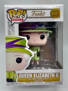 Funko Pop: Queen Elizabeth II (Green Outfit) #01 - NIB - Picture 1 of 6