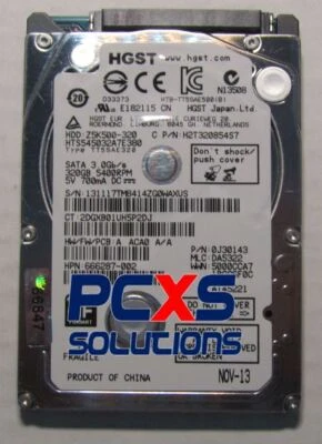 320GB 5400RPM SATA Raw 7mm H... - 666287-002 - Image 1 of 2